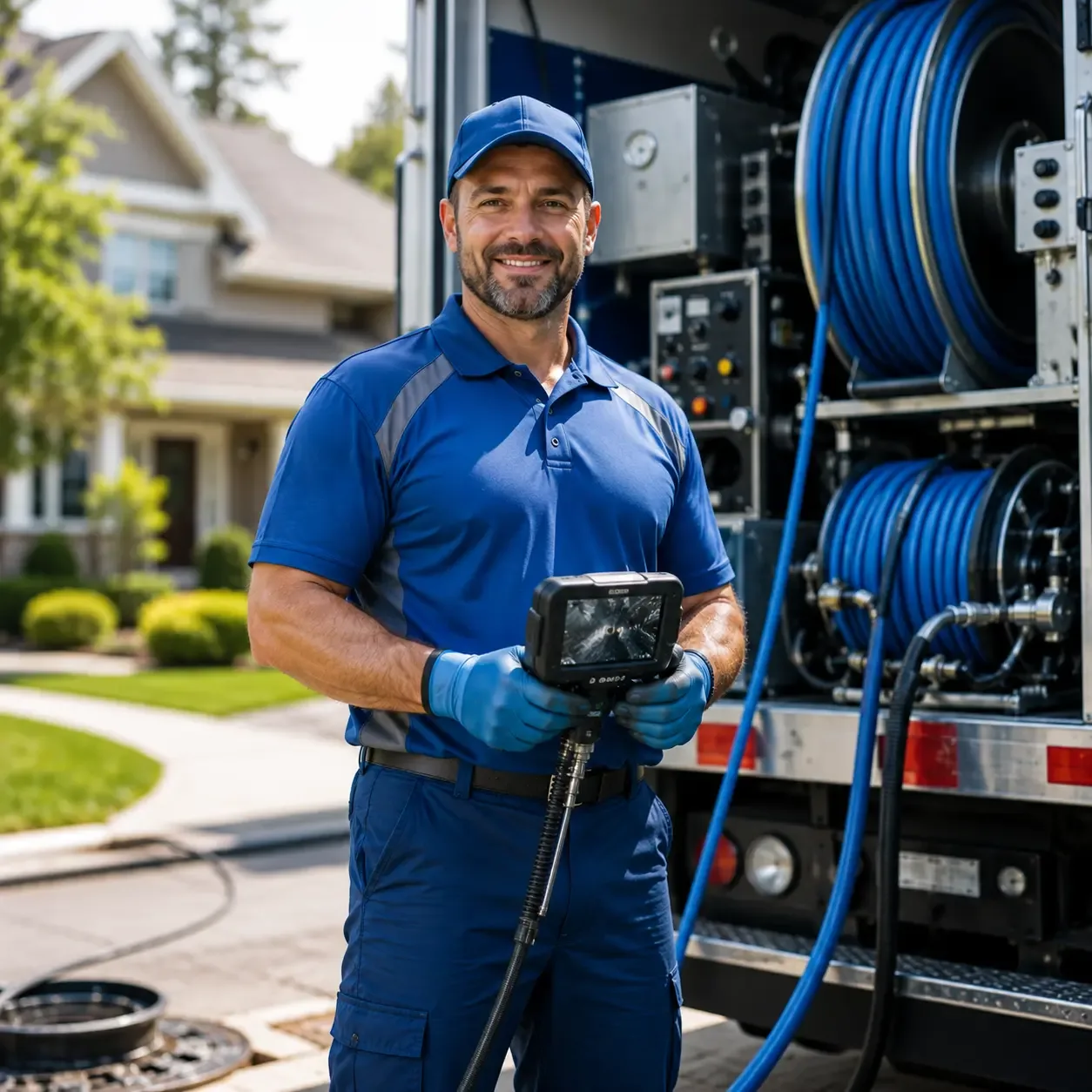 Local outdoor drain cleaning specialists in Arcadia, WI